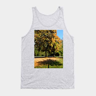 Autumn by the Dietlhofer See in Weilheim, Germany Tank Top